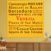 Ciao Venezia! Leinwanddruck (Insitu (Wohnzimmer))