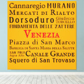 Ciao Venezia! Leinwanddruck (Insitu (Holzboden))
