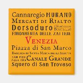 Ciao Venezia! Magnet (Vorne)