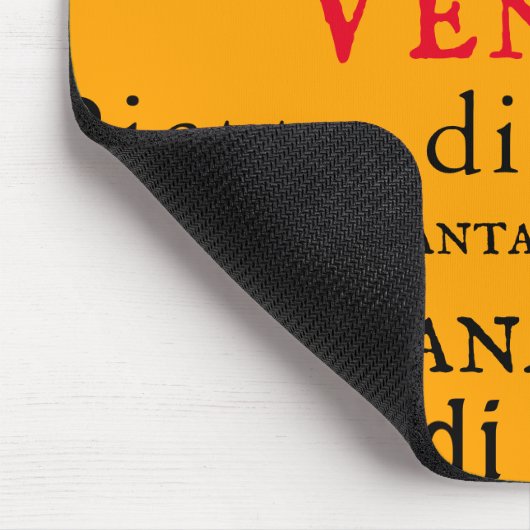 Ciao Venezia! Mousepad (Ecke)