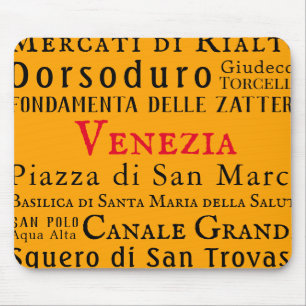 Ciao Venezia! Mousepad