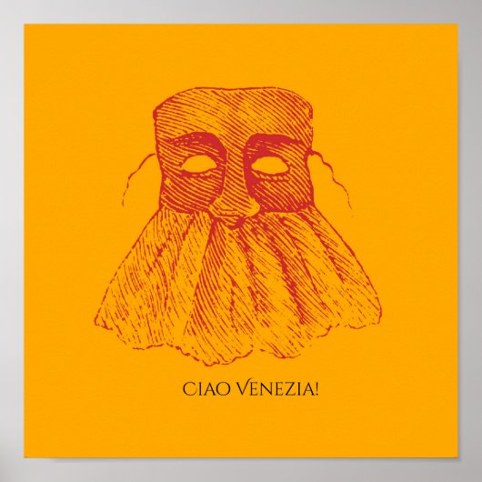 Ciao Venezia! Poster (Vorne)