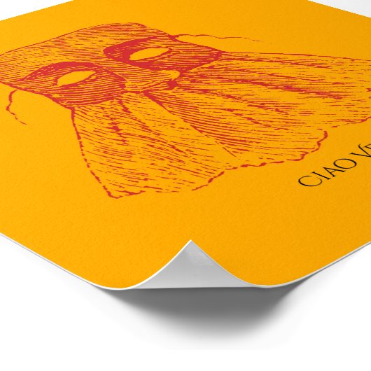 Ciao Venezia! Poster (Ecke)