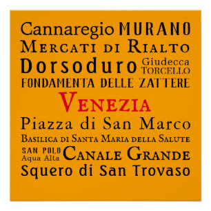Ciao Venezia! Poster