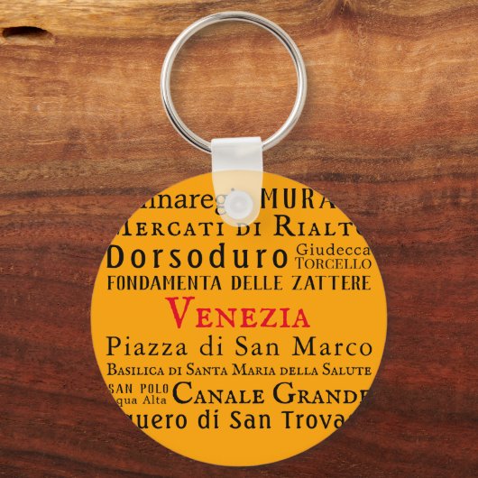 Ciao Venezia! Schlüsselanhänger (Vorderseite)