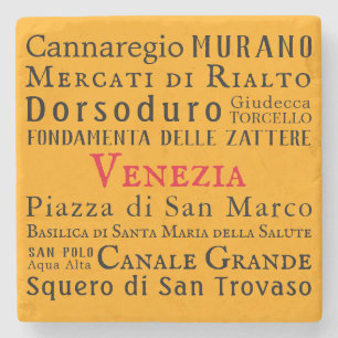 Ciao Venezia! Steinuntersetzer