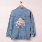 Ciao Watercolor Butterfly Denim Jacket Jeansjacke (Hangar)