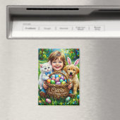CIARA ~ OSTERKIND Welpen Kätzchen Eier ~ Magnet (In Situ (Geschirrspüler))