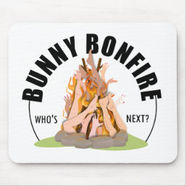 Ciara St James Bunny Bonfire-Mauspad Mousepad