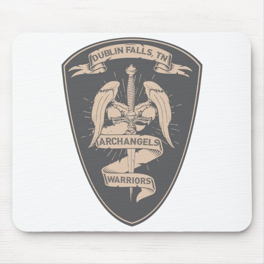 Ciara St. James Dublin Falls Warriors-Mauspad Mousepad (Vorne)