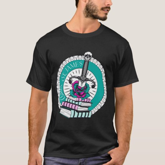 Ciara St James Logo: Herren SS T-Shirt Mittel (Vorderseite)