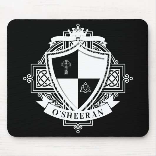 Ciara St. James O'Sheeran Mafia-Mauspad Mousepad (Vorne)