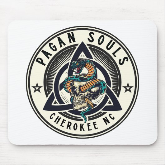Ciara St James Pagan Souls Cherokee-Mauspad Mousepad (Vorne)