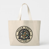 Ciara St James Pagan Souls Oconee-Tasche Jumbo Stoffbeutel (Rückseite)