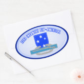 CIB 23 Inf Div (amerikanisch) Ovaler Aufkleber (Umschlag)