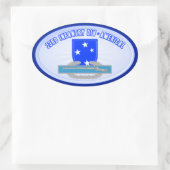 CIB 23 Inf Div (amerikanisch) Ovaler Aufkleber (Tasche)