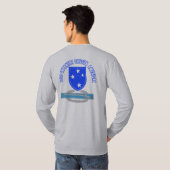 CIB 23 Inf Div (amerikanisch) T-Shirt (Schwarz voll)