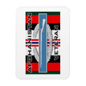 CIB Afghanistan Magnet (Vertikal)