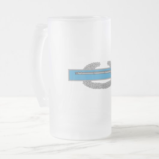 Cib-Bier-Tasse Mattglas Bierglas (Vorderseite Links)