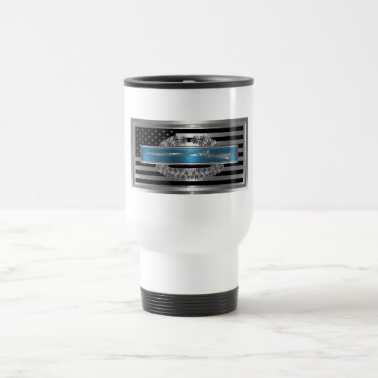 CIB Combat - Combat Infantryman-Abzeichen Reisebecher (Mittel)