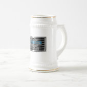 CIB Combat Veteran Combat Infantryman Abzeichen Bierglas (VorderseiteRechts)
