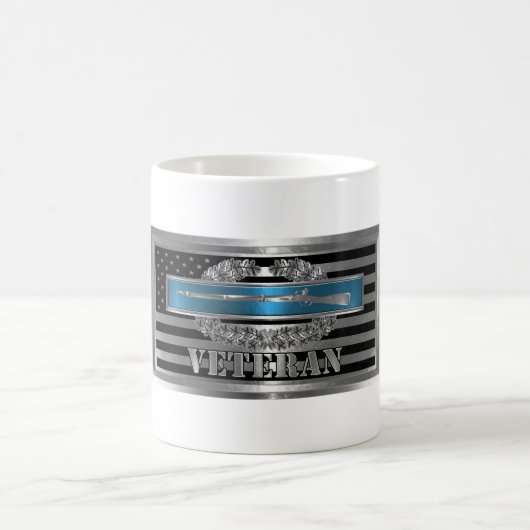 CIB Combat Veteran Combat Infantryman Abzeichen Kaffeetasse (Mittel)