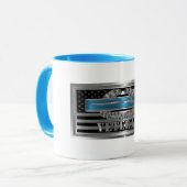 CIB Combat Veteran Combat Infantryman Abzeichen Tasse (Vorderseite Links)