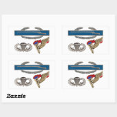 CIB Im Flugzeug Pathfinder Rechteckiger Aufkleber (Blatt)