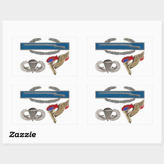 CIB Im Flugzeug Pathfinder Rechteckiger Aufkleber (Blatt)