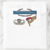 CIB Im Flugzeug Pathfinder Rechteckiger Aufkleber (Tasche)