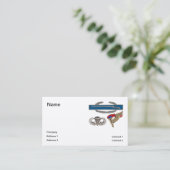 CIB Im Flugzeug Pathfinder Visitenkarte (Stehend Vorderseite)