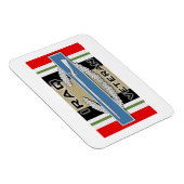 CIB Iraq Veteran Magnet (Rechte Seite)