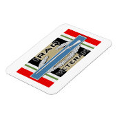 CIB Iraq Veteran Magnet (Linke Seite)