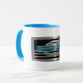 CIB Kampf - Combat Infantryman Abzeichen Tasse (Vorderseite Links)