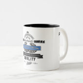 "CIB - The Original Badass"-Tasse Zweifarbige Tasse (VorderseiteRechts)