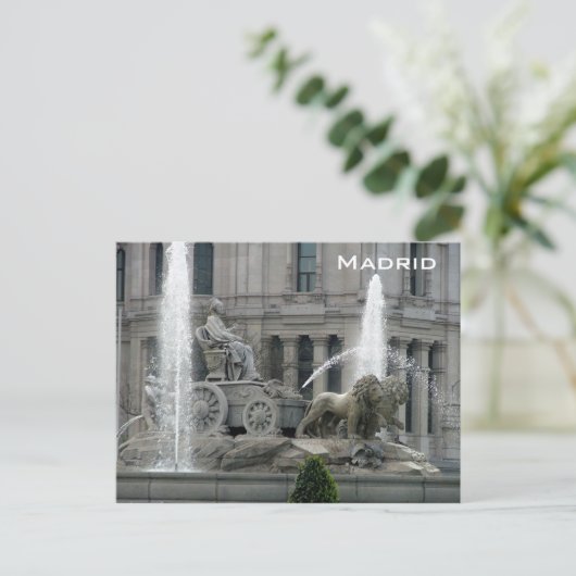 Cibeles Postkarte (Stehend Vorderseite)