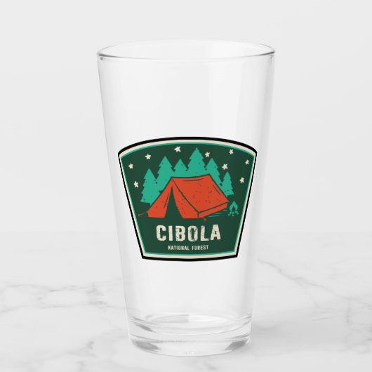Cibola-Camping Glas (Vorderseite)
