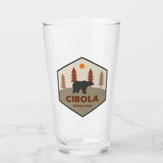 Cibola National Forest Bär Glas (Vorderseite)
