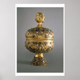 Ciborium, gemacht in Limoges von G. Alpais für da Poster