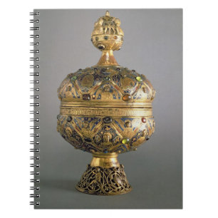 Ciborium, gemacht in Limoges von G. Alpais für das Notizblock