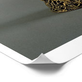 Ciborium, hergestellt in Limoges von G. Alpais für Poster (Ecke)