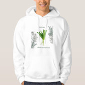 Ciboulette — Allium schoenoprasum Hoodie (Vorderseite)