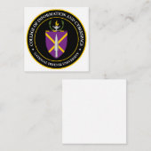 CIC-Mitteilungskarten Mitteilungskarte (Vorne/Hinten)