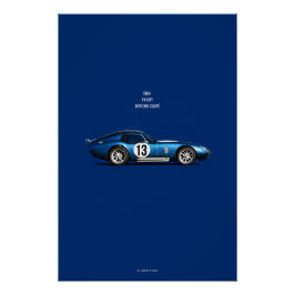 CiC Shelby Daytona Coupe Poster