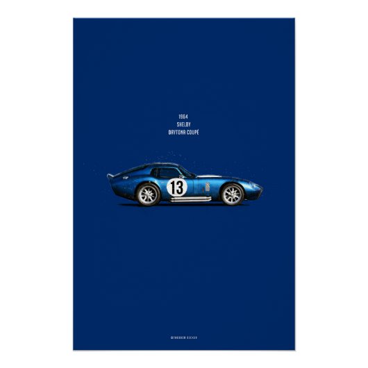 CiC Shelby Daytona Coupe Poster (Vorderseite)