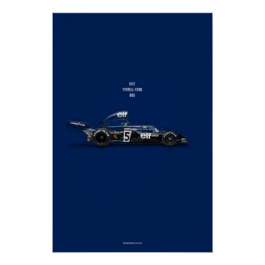 CiC Tyrrell 006 Poster (Vorderseite)