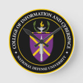 CIC-Uhr Runde Wanduhr (Vorderseite)