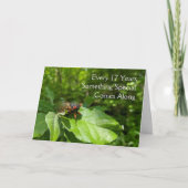 Cicada 17. Geburtstag Karte (Vorderseite)