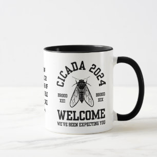 CICADA 2024 Broods WELCOME Souvenir Tasse