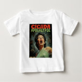Cicada Apokalypse 2024 Baby T-shirt (Vorderseite)